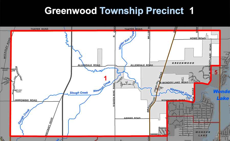 greenwood precinct maps