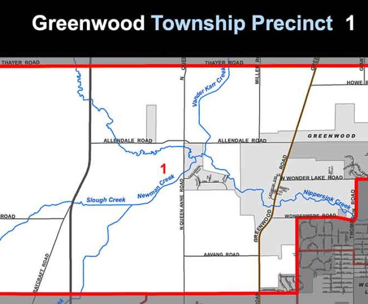 greenwood precinct maps